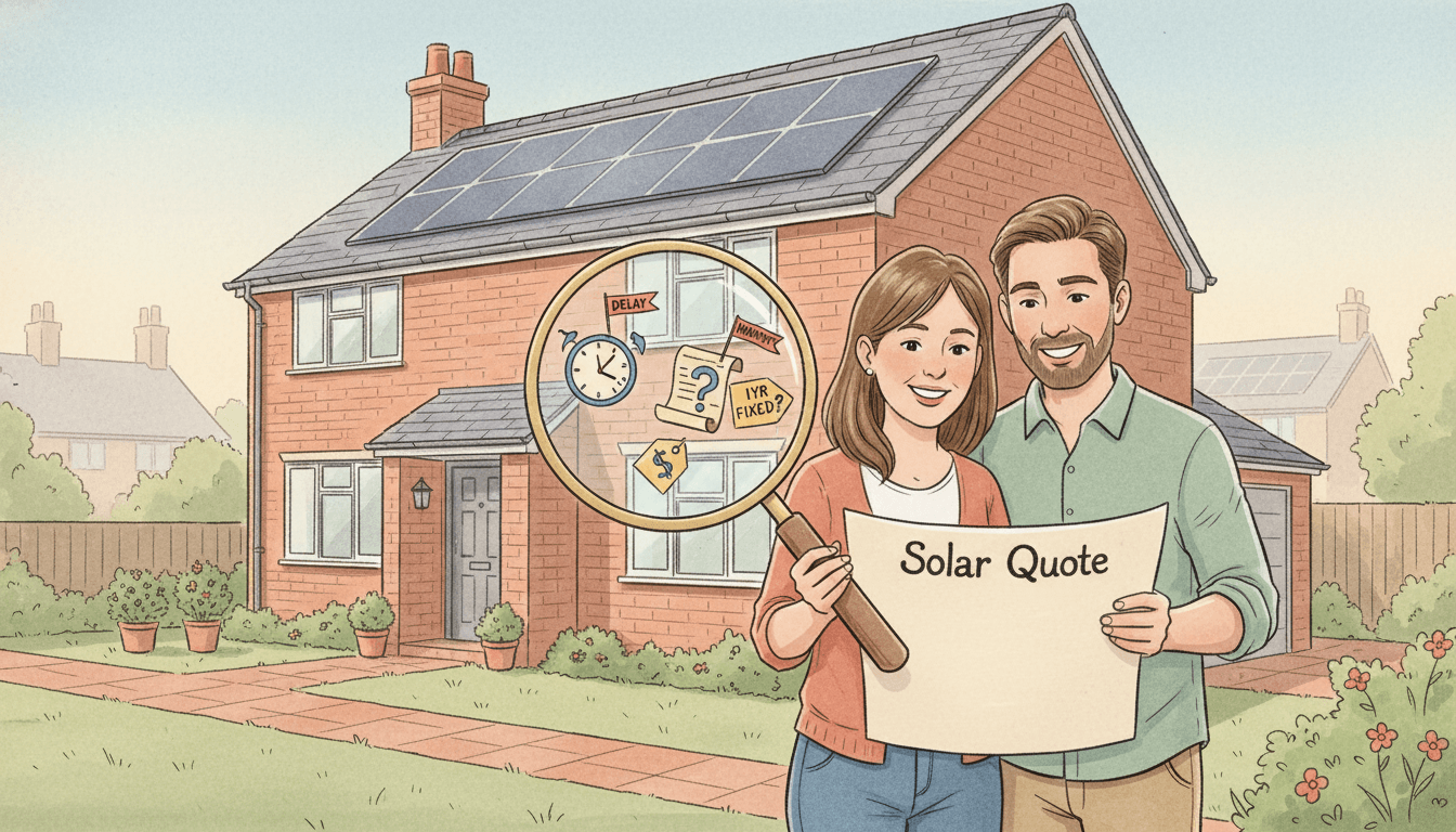 Cover Image for Red Flags in a UK Solar Quote