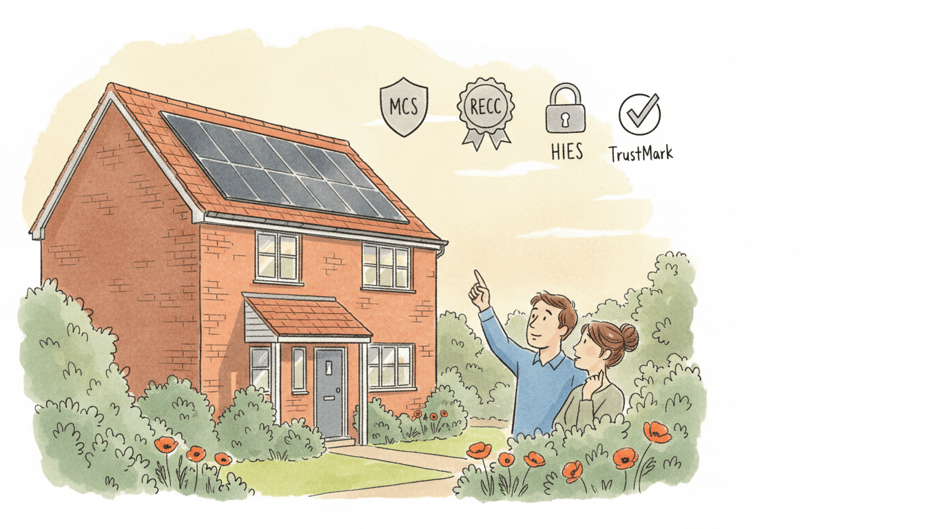 Cover Image for MCS, RECC, HIP, TrustMark: Which Solar Certifications Actually Matter